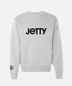 Logo Crew Neck - Heather Grey