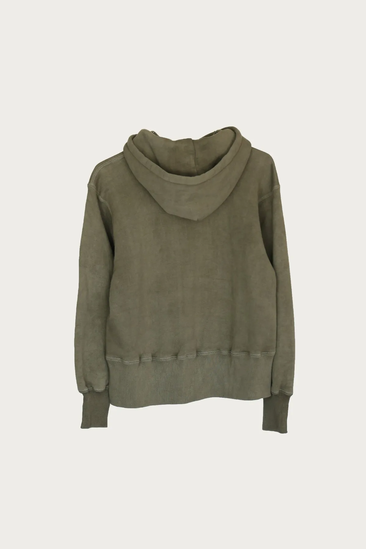 Lot.606 Hooded Sweatshirt - Logwood Dyed Gray