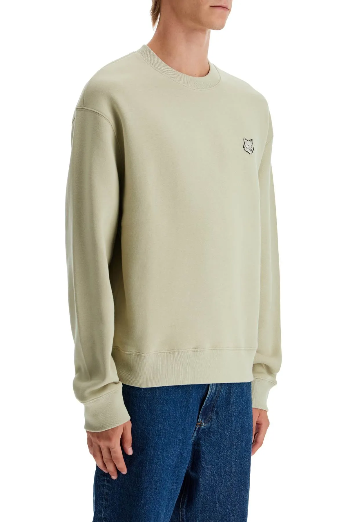 Maison Kitsune Bold Fox Head Crewneck Sweat