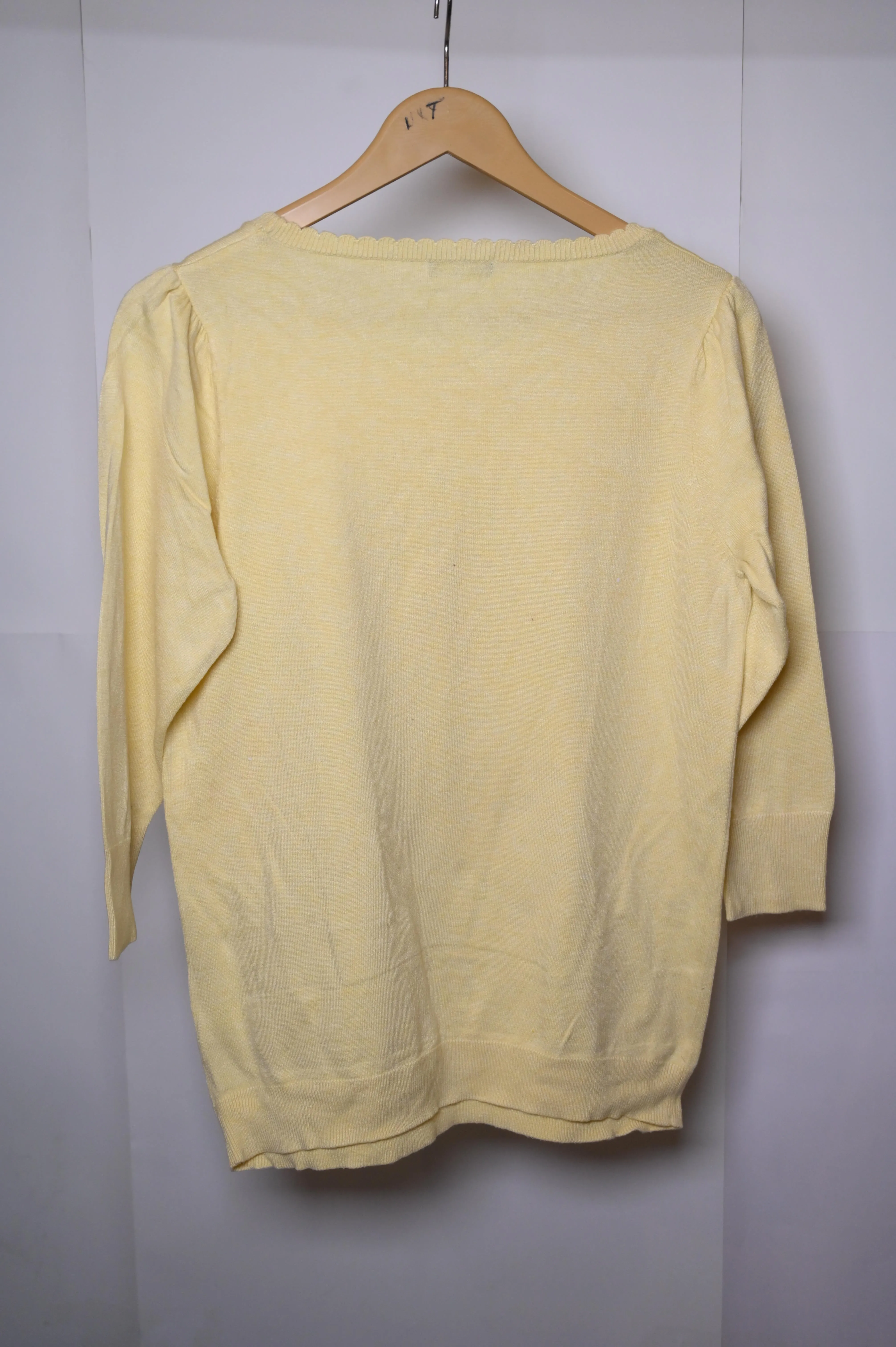 M&Co Yellow Sweatshirt - Medium