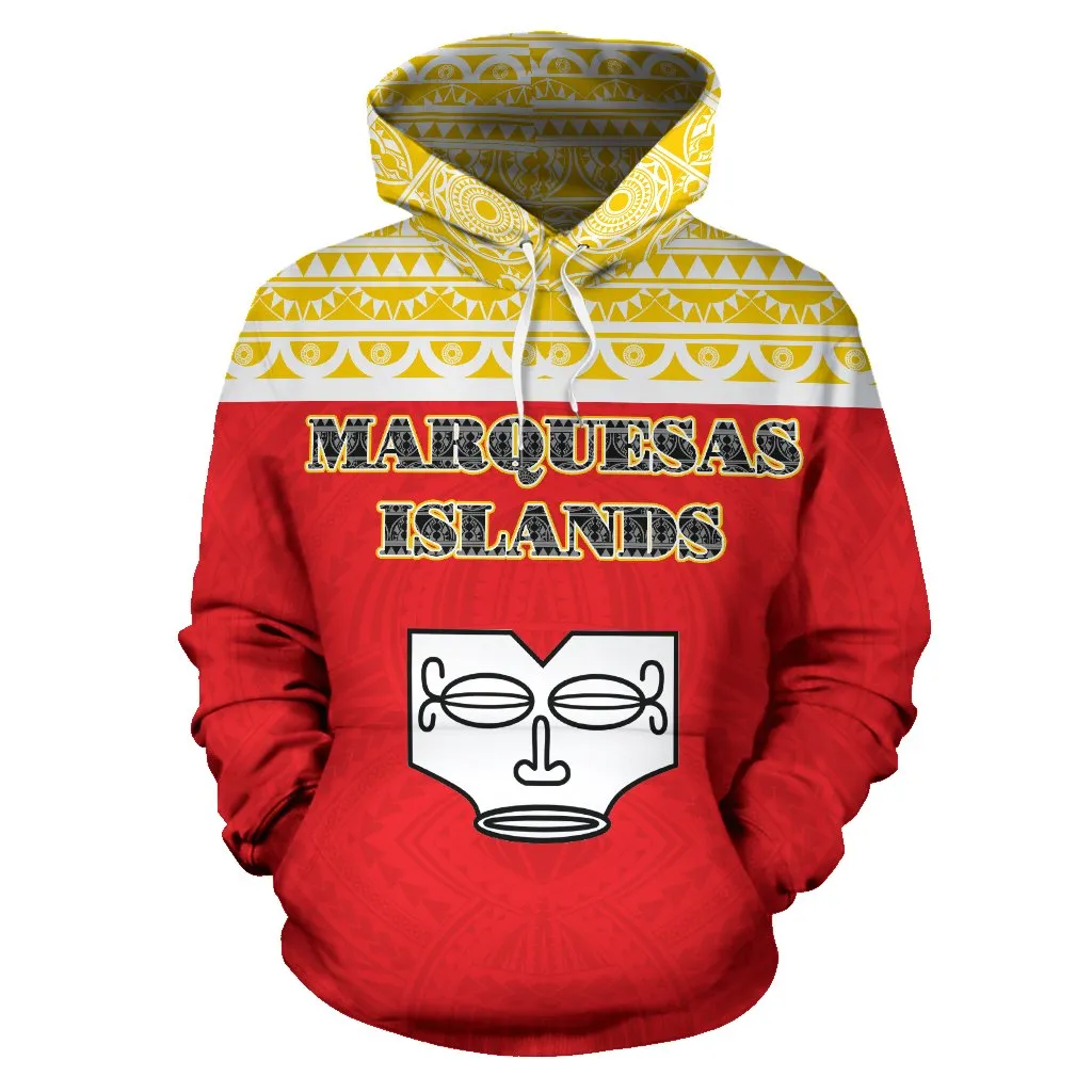 Marquesas Islands All Over Hoodie - BN01