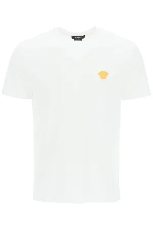 Medusa Embroidered Organic Cotton T-shirt