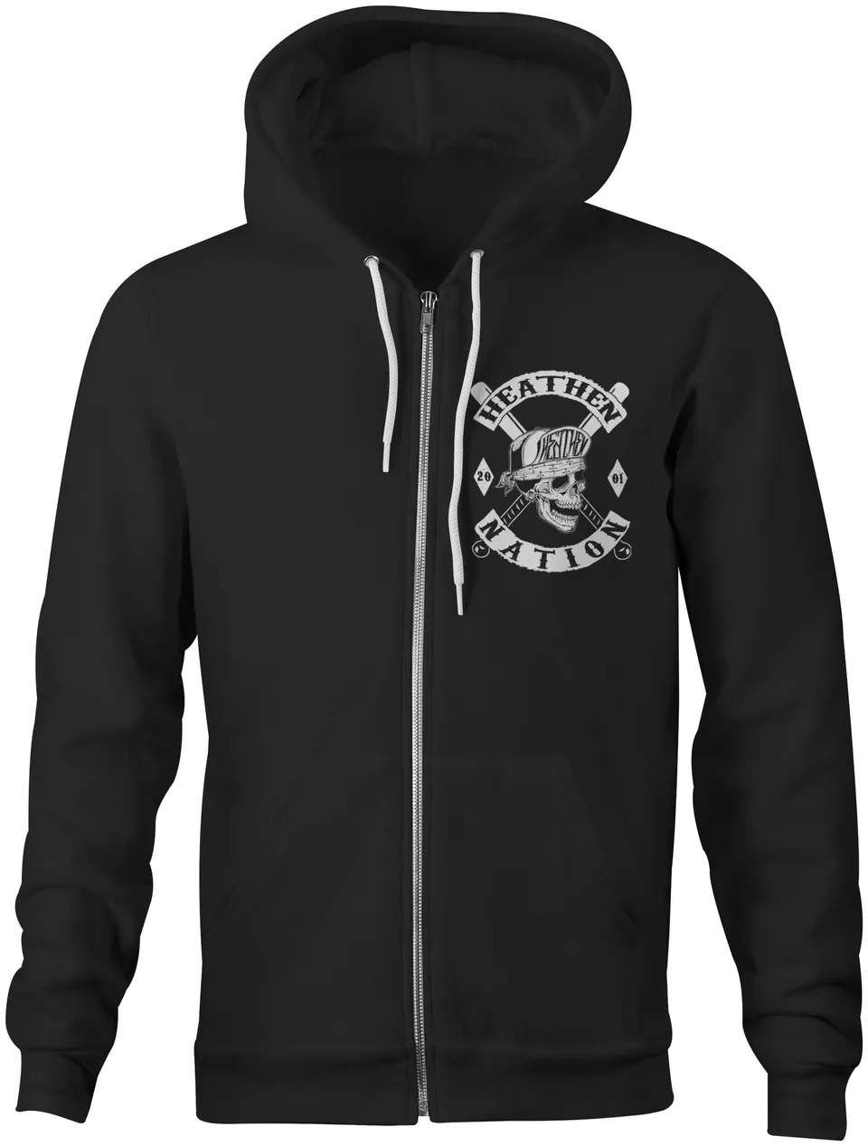 Men's Heathen Nation Zip Up Hoody