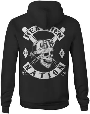 Men's Heathen Nation Zip Up Hoody