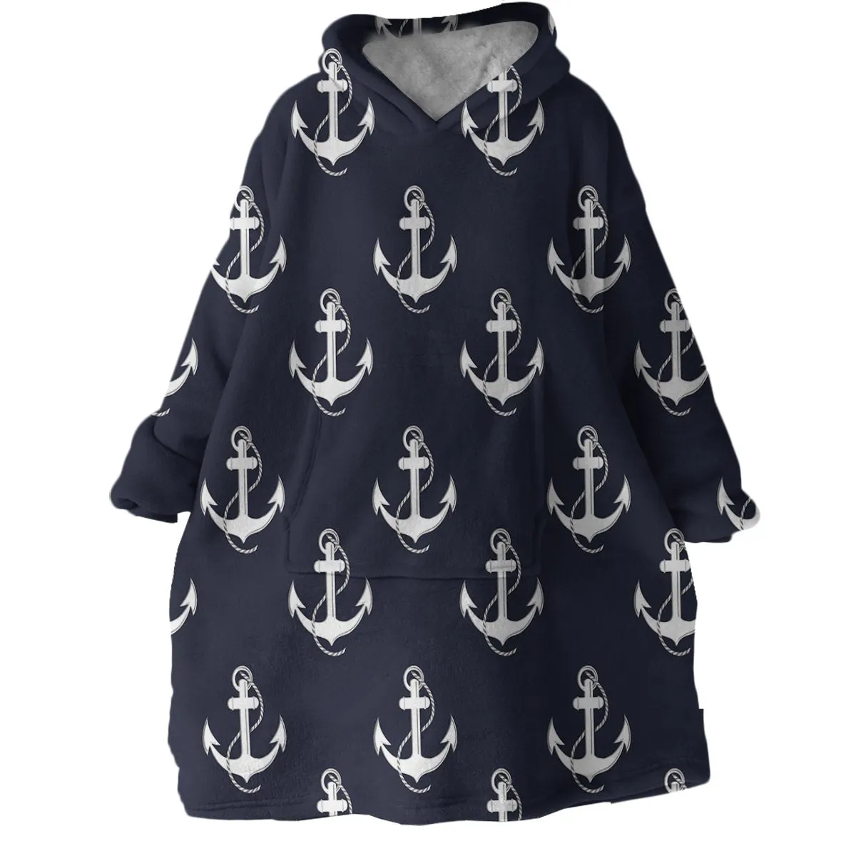 Nautical Passion Wearable Blanket Hoodie