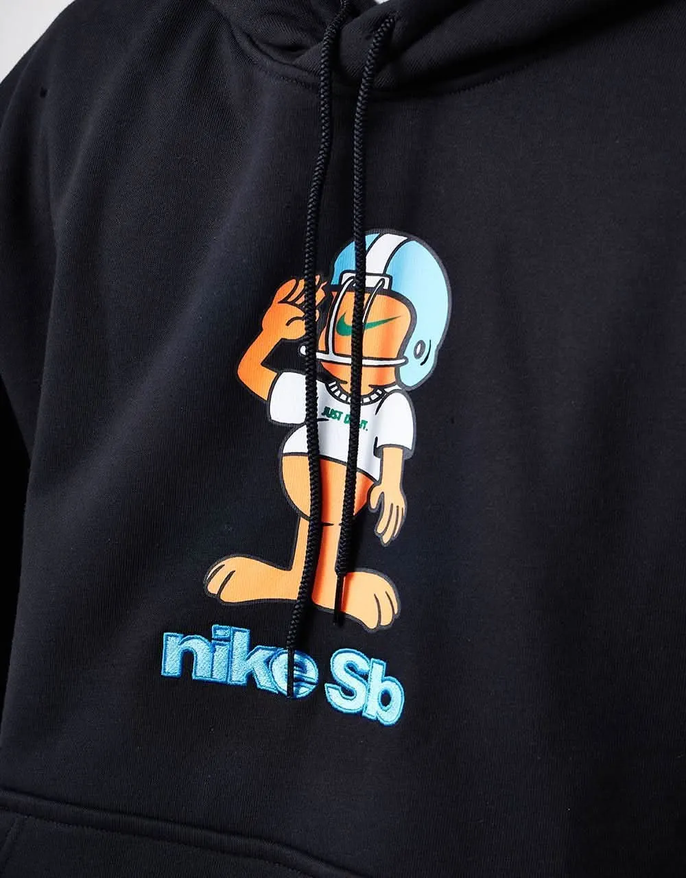 Nike SB Salute GFX Pullover Hoodie - Black