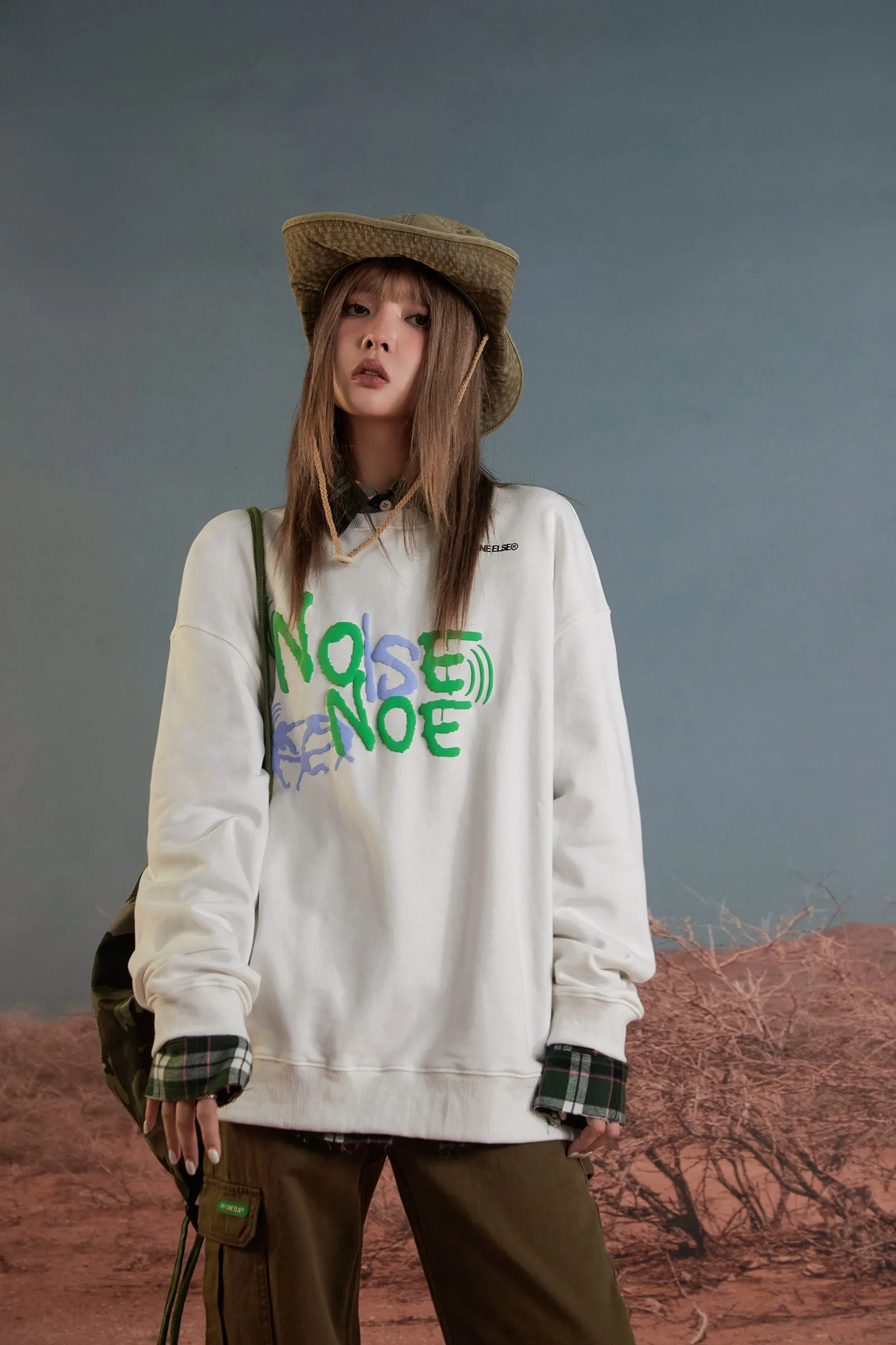 Noe Vibrant Loose Fit Sweatshirt