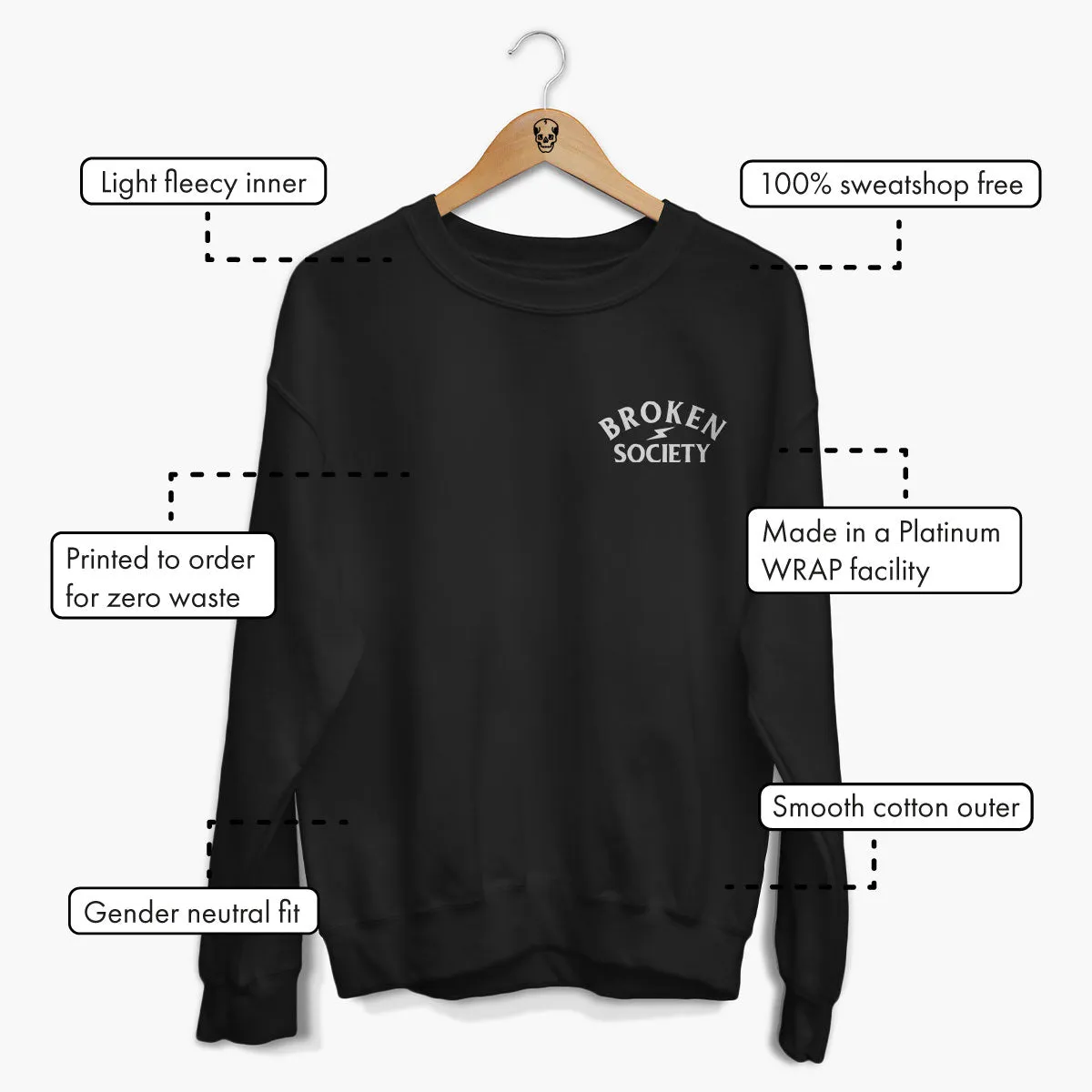 Not Everyone's Cup Of Tea Sweatshirt (Unisex)