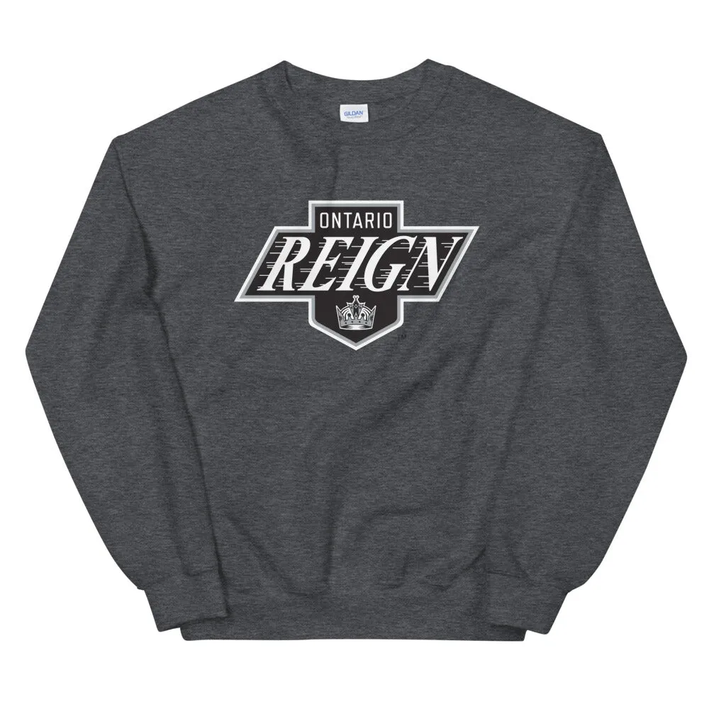 Ontario Reign Adult Primary Logo Crewneck Sweatshirt