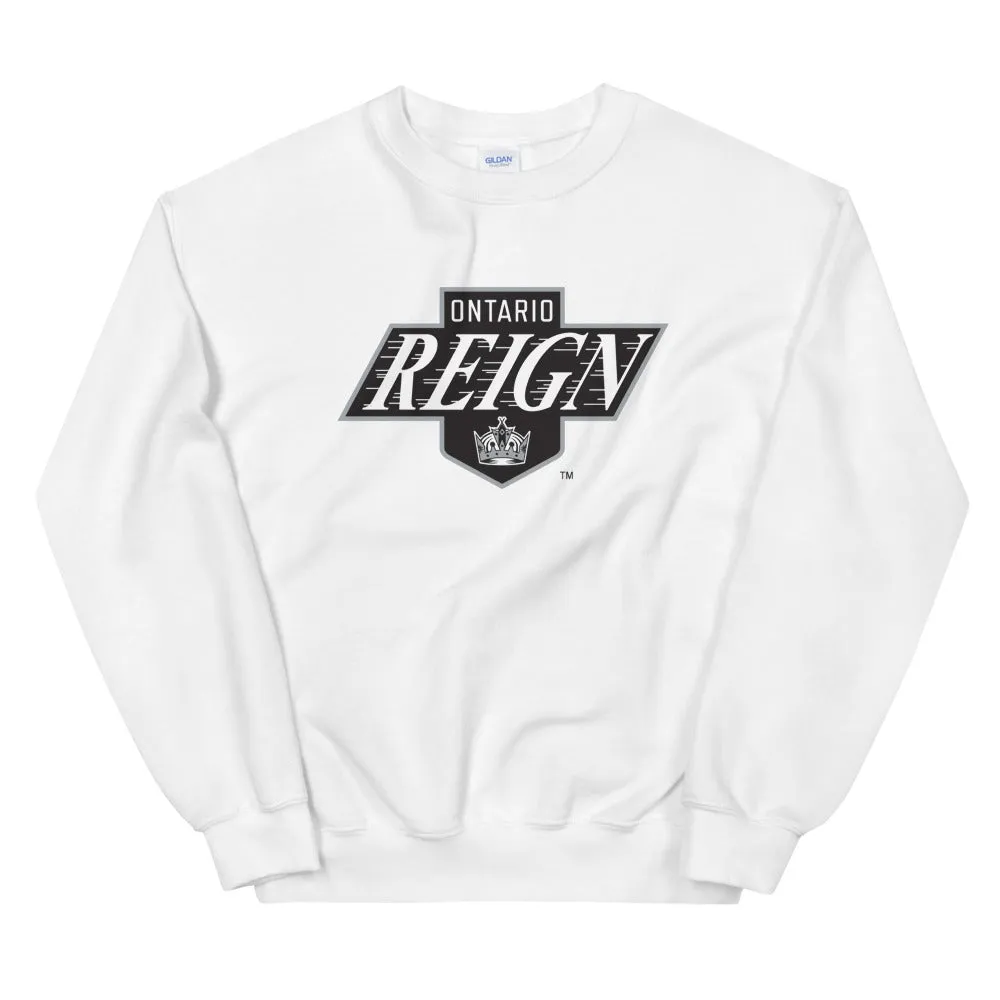 Ontario Reign Adult Primary Logo Crewneck Sweatshirt