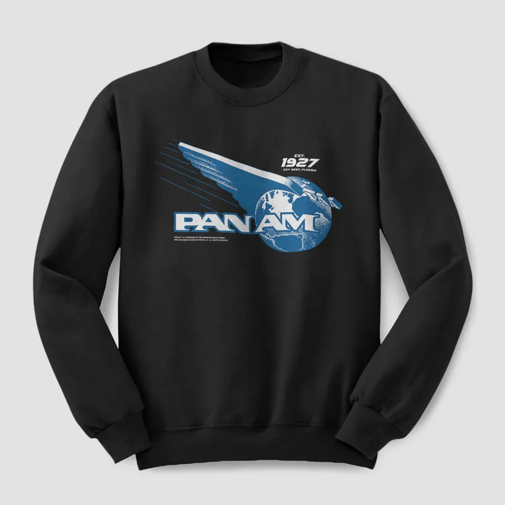 Pan Am Globe Logo - Sweatshirt