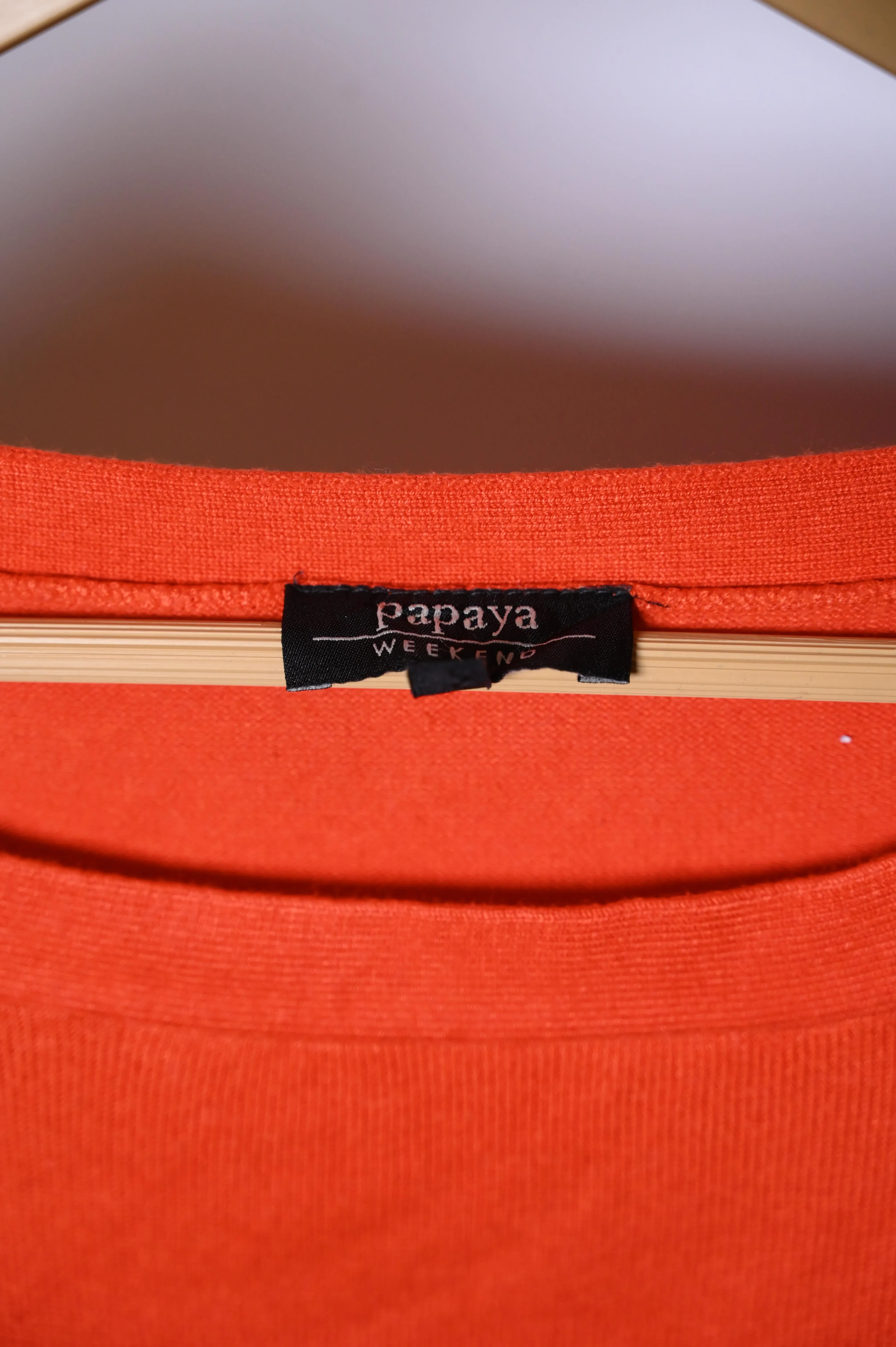 Papaya Orange Sweatshirt (Large)