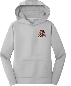 Princeton Tiger Lilies Youth Performance Fleece Pullover Hooded Sweatshirt