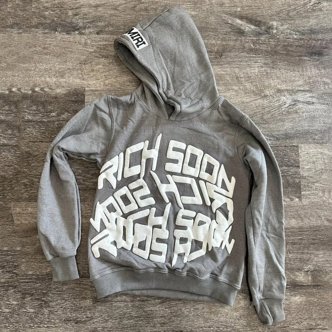 Rich Soon Print Long Sleeve Hoodies