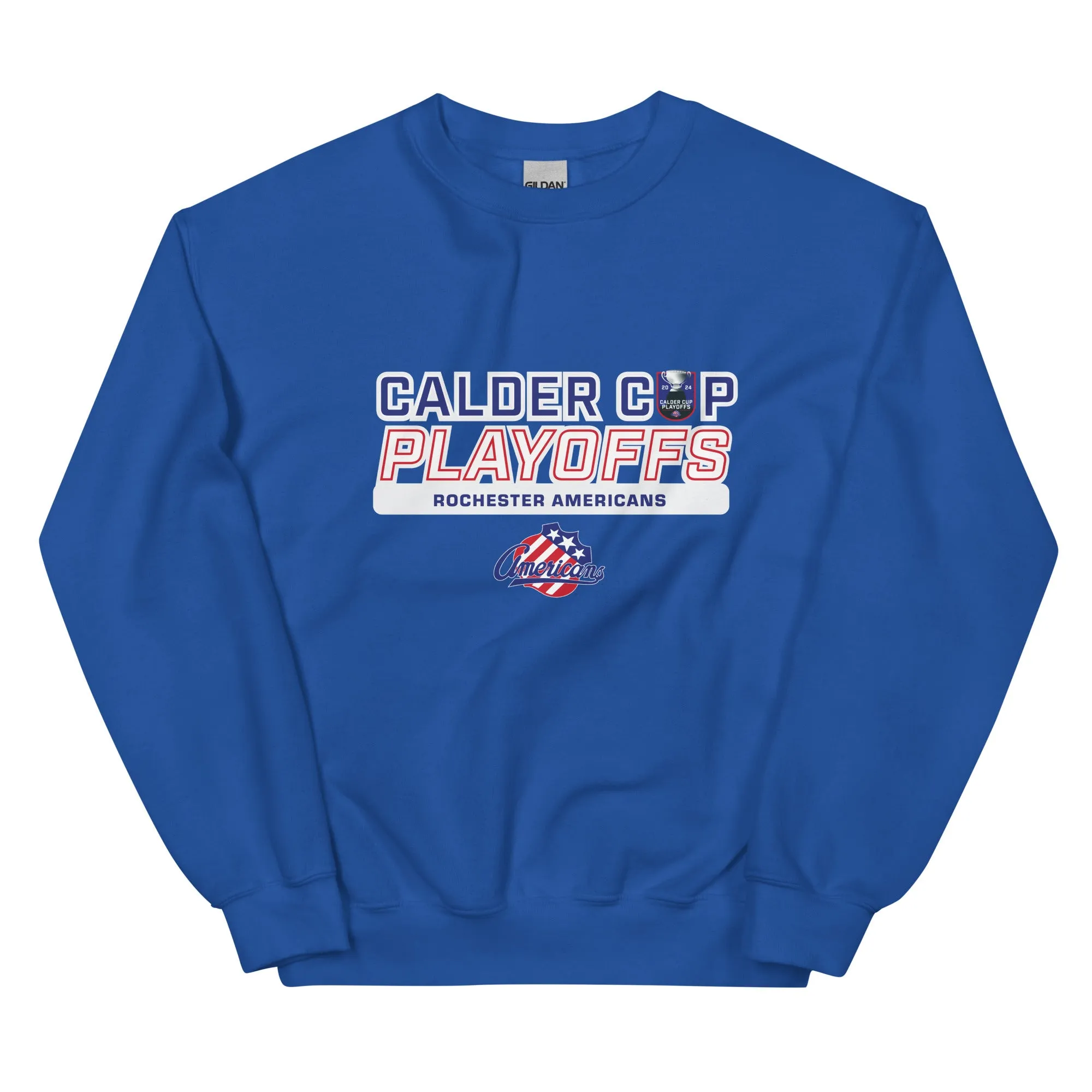 Rochester Americans 2024 Calder Cup Playoffs Adult Crewneck Sweatshirt