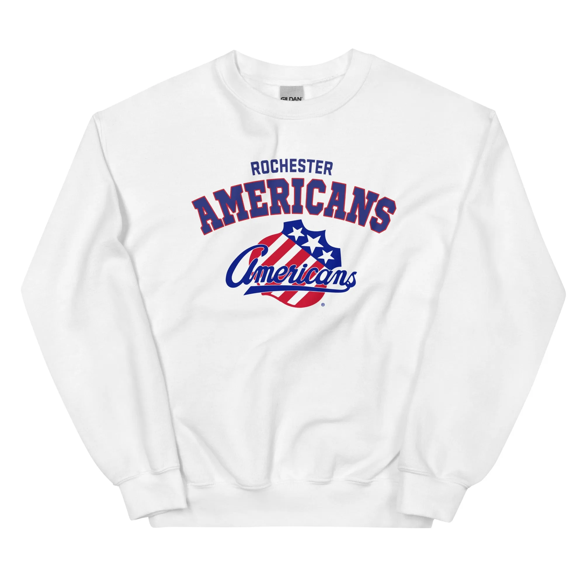 Rochester Americans Adult Arch Crewneck Sweatshirt