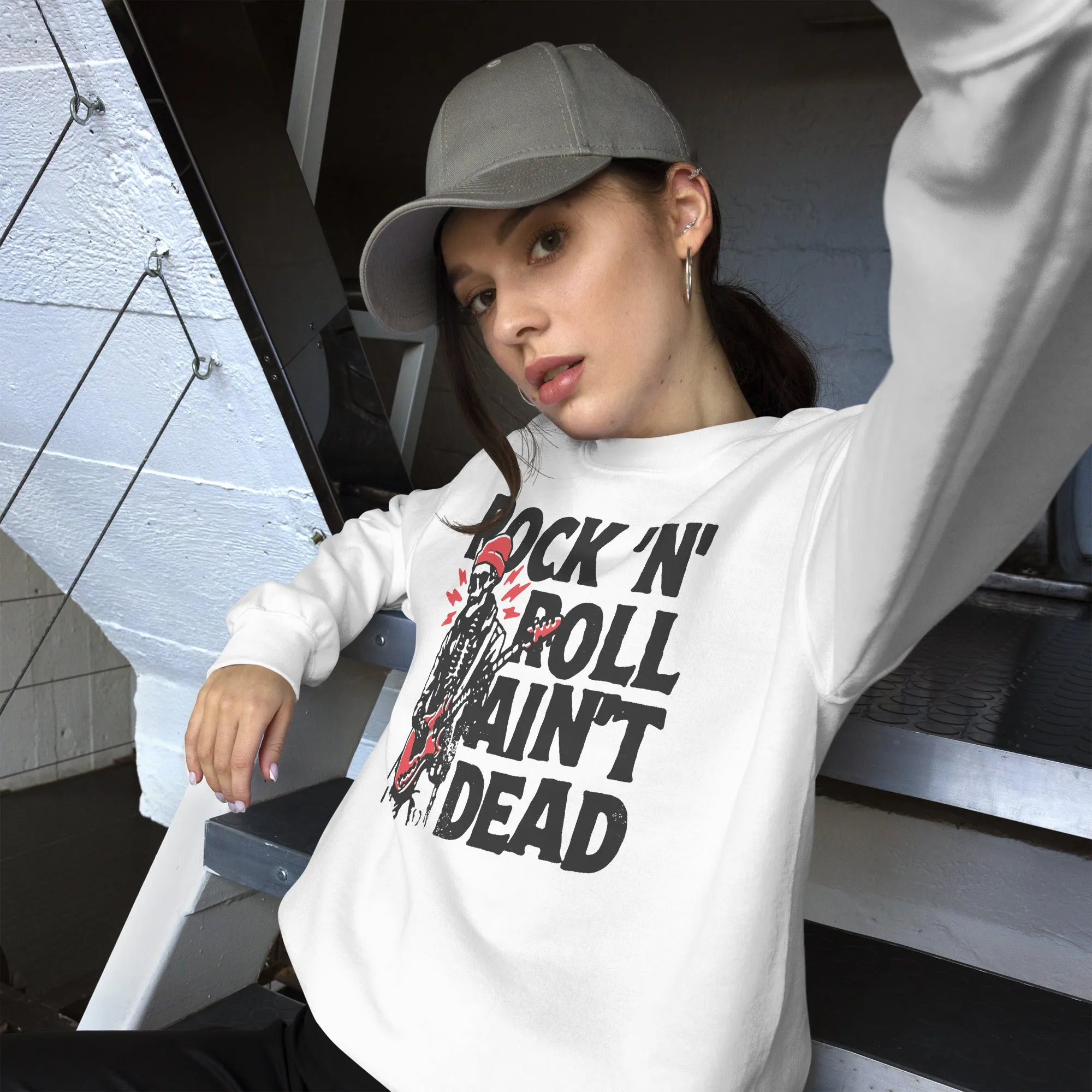 Rock 'n' Roll Ain't Dead Sweatshirt