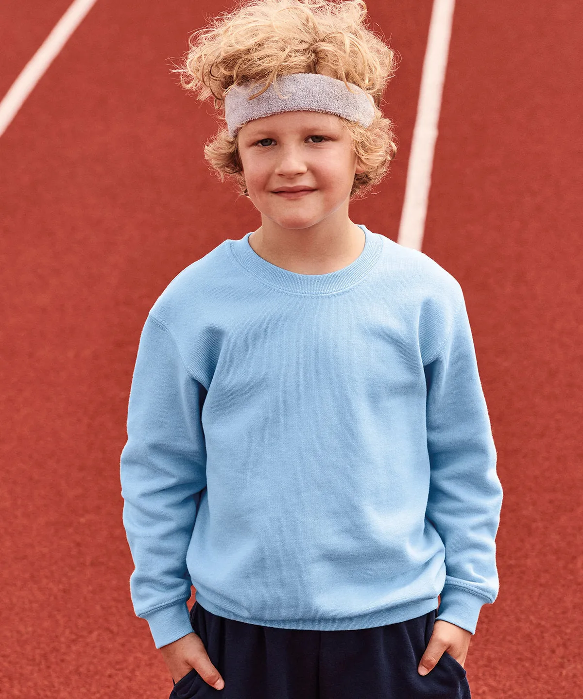 Sky Blue - Kids classic set-in sweatshirt