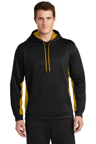 Sport-Tek® ST235 Sport-Wick® Fleece Colorblock Hooded Pullover