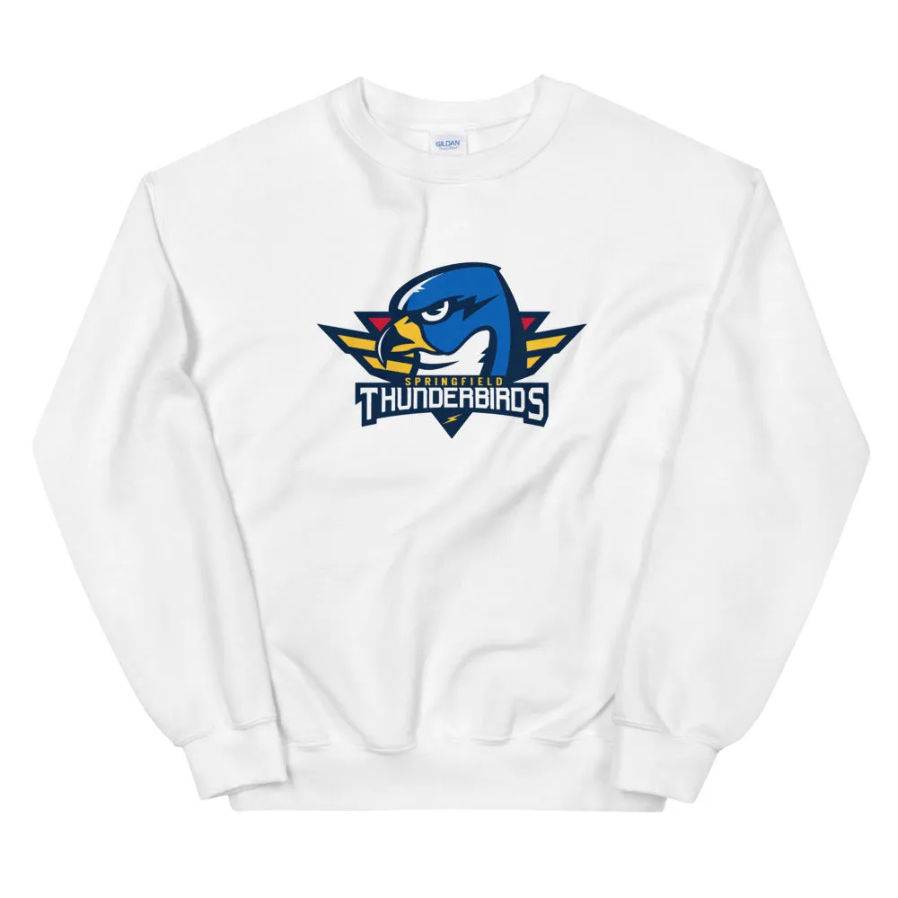 Springfield Thunderbirds Adult Primary Logo Crewneck Sweatshirt