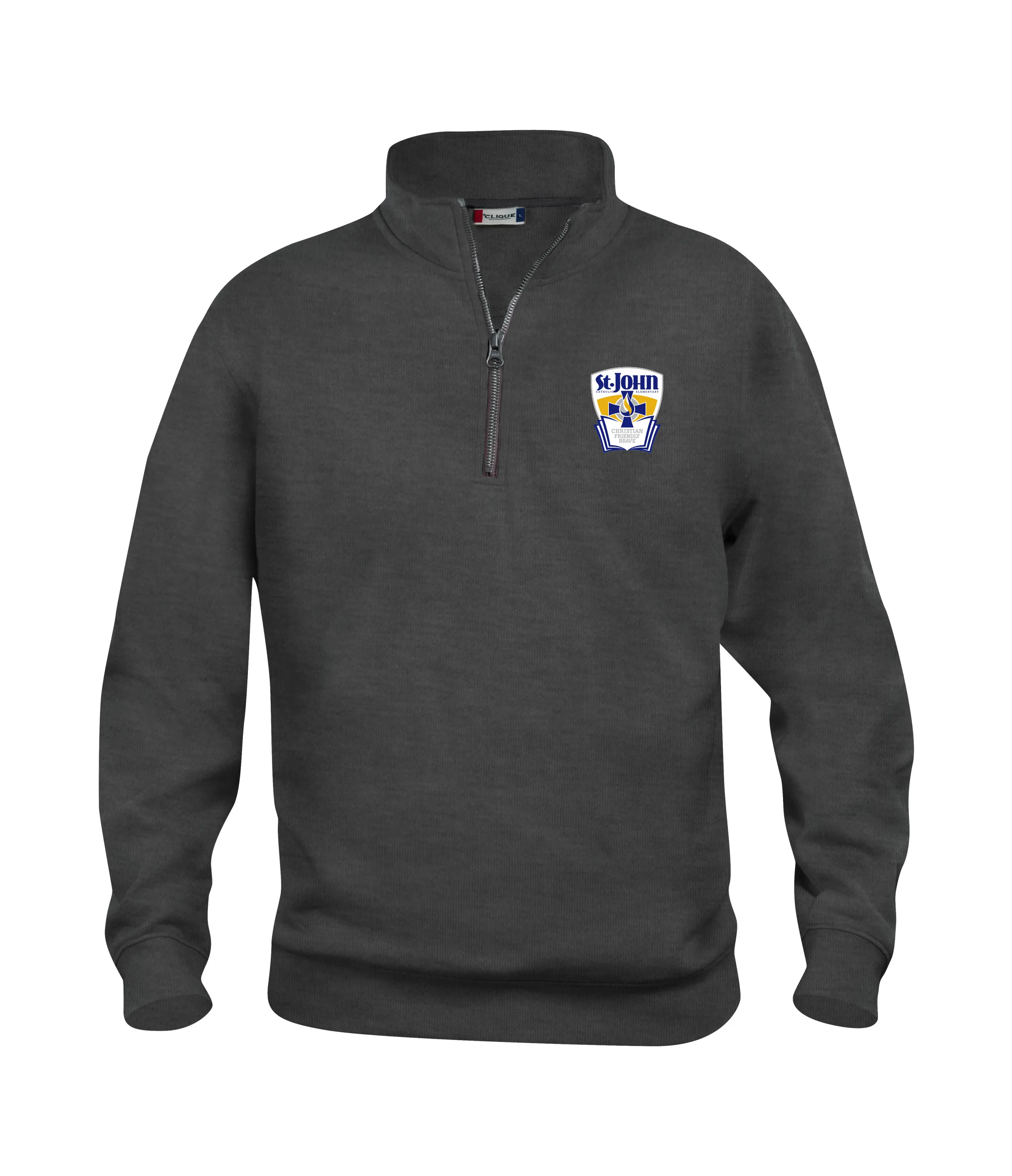 St. John Catholic Adult 1/4 Zip Sweatshirt