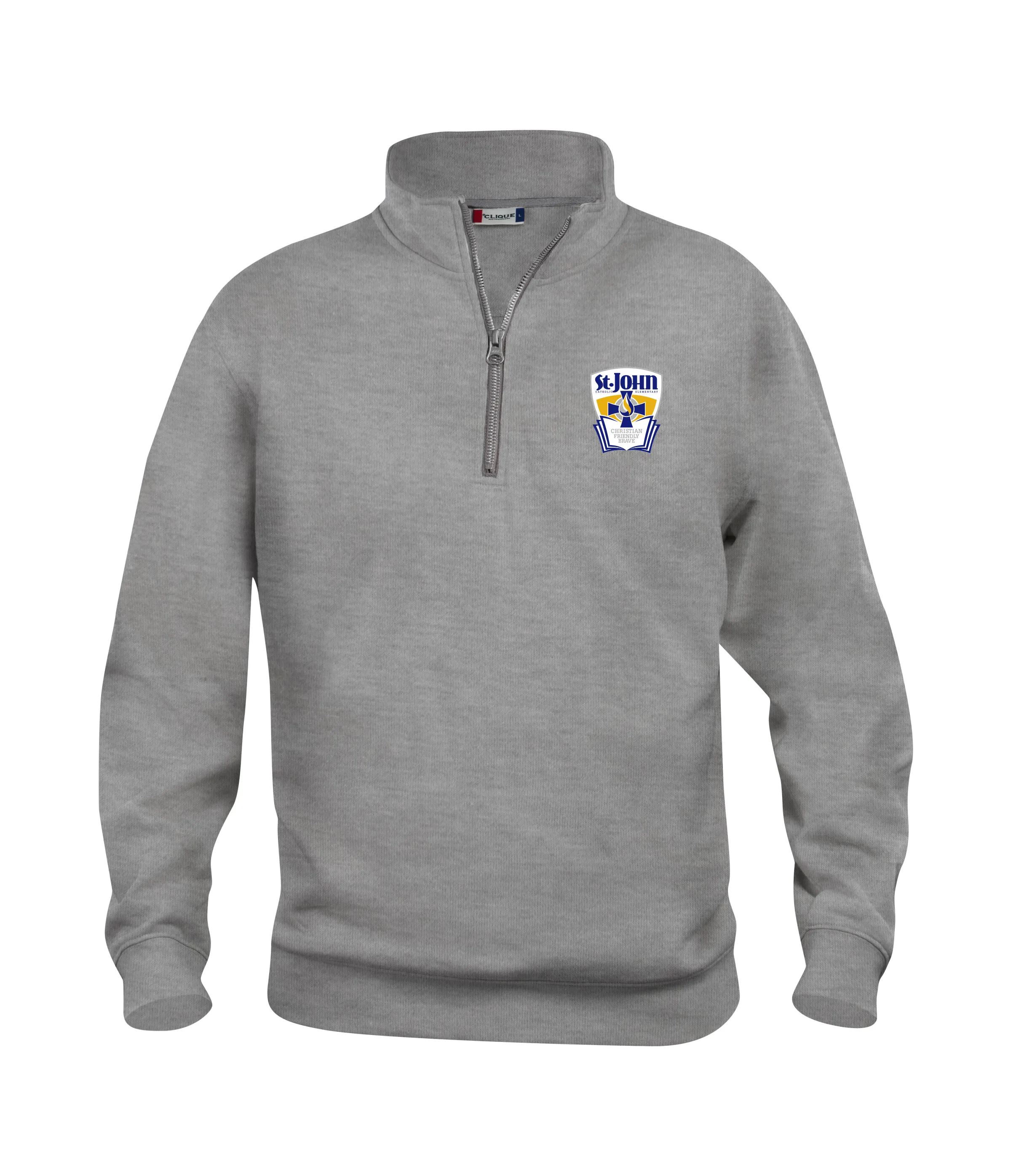 St. John Catholic Adult 1/4 Zip Sweatshirt