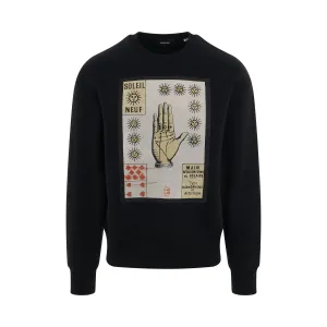 Sun Nine Sweatshirt in Black