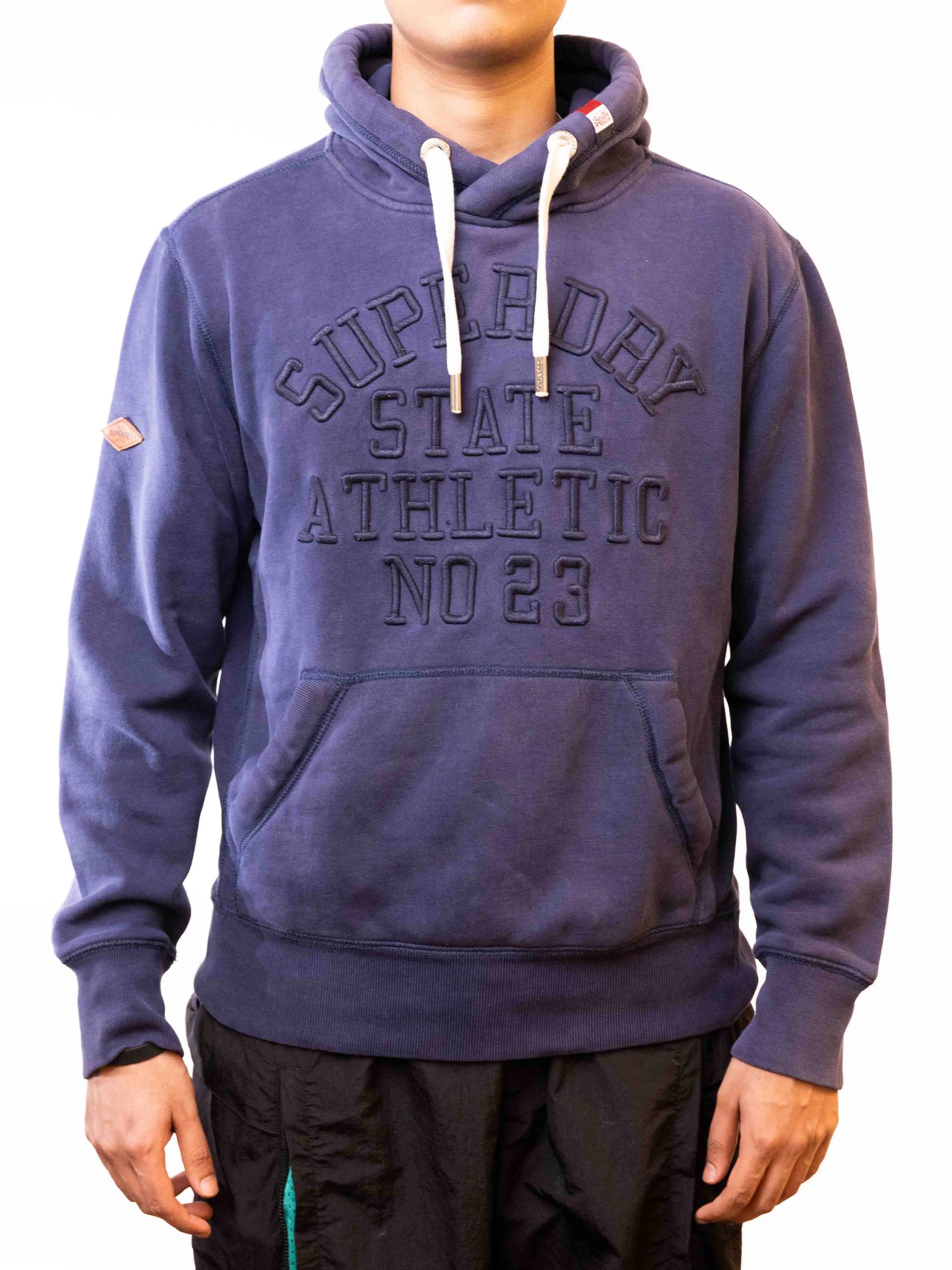 Superdry Front Logo Hoodie Navyblue