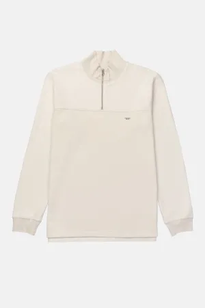 SWEATSHIRT ZIP OFF-WHITE