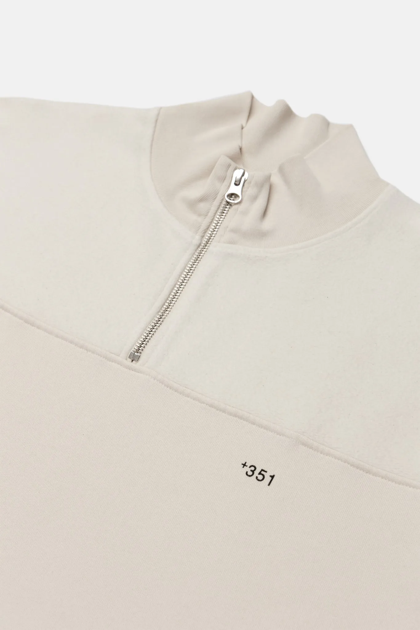 SWEATSHIRT ZIP OFF-WHITE