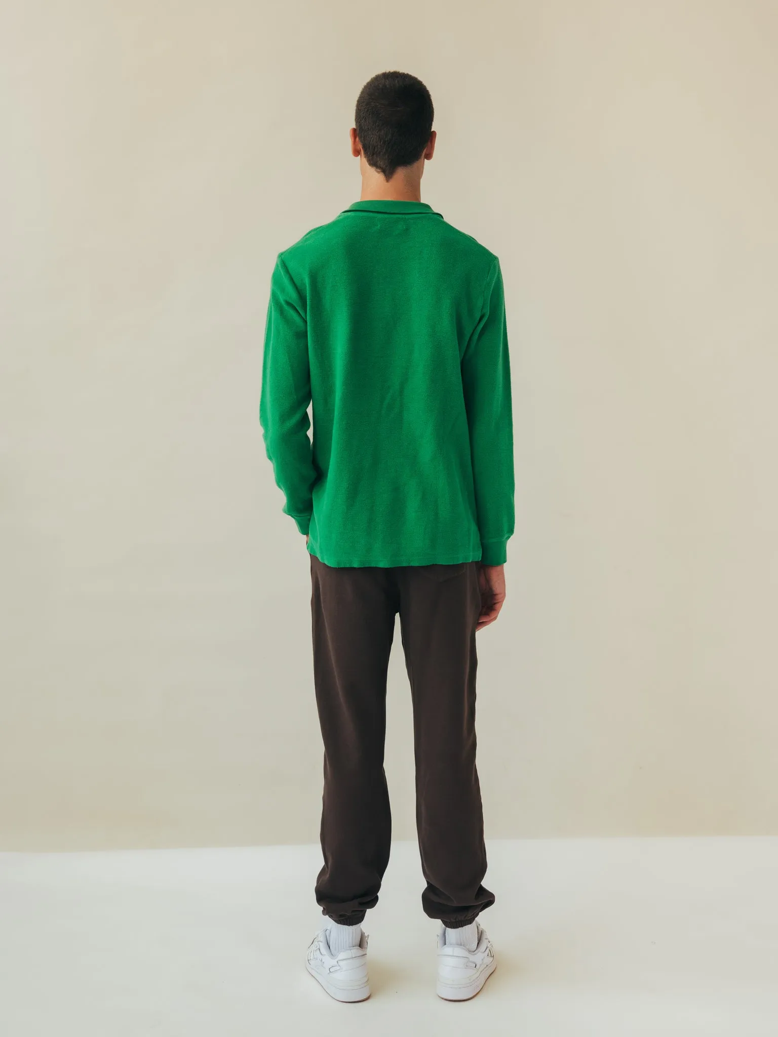 SWEATSHIRT ZIP TURTLE GREEN