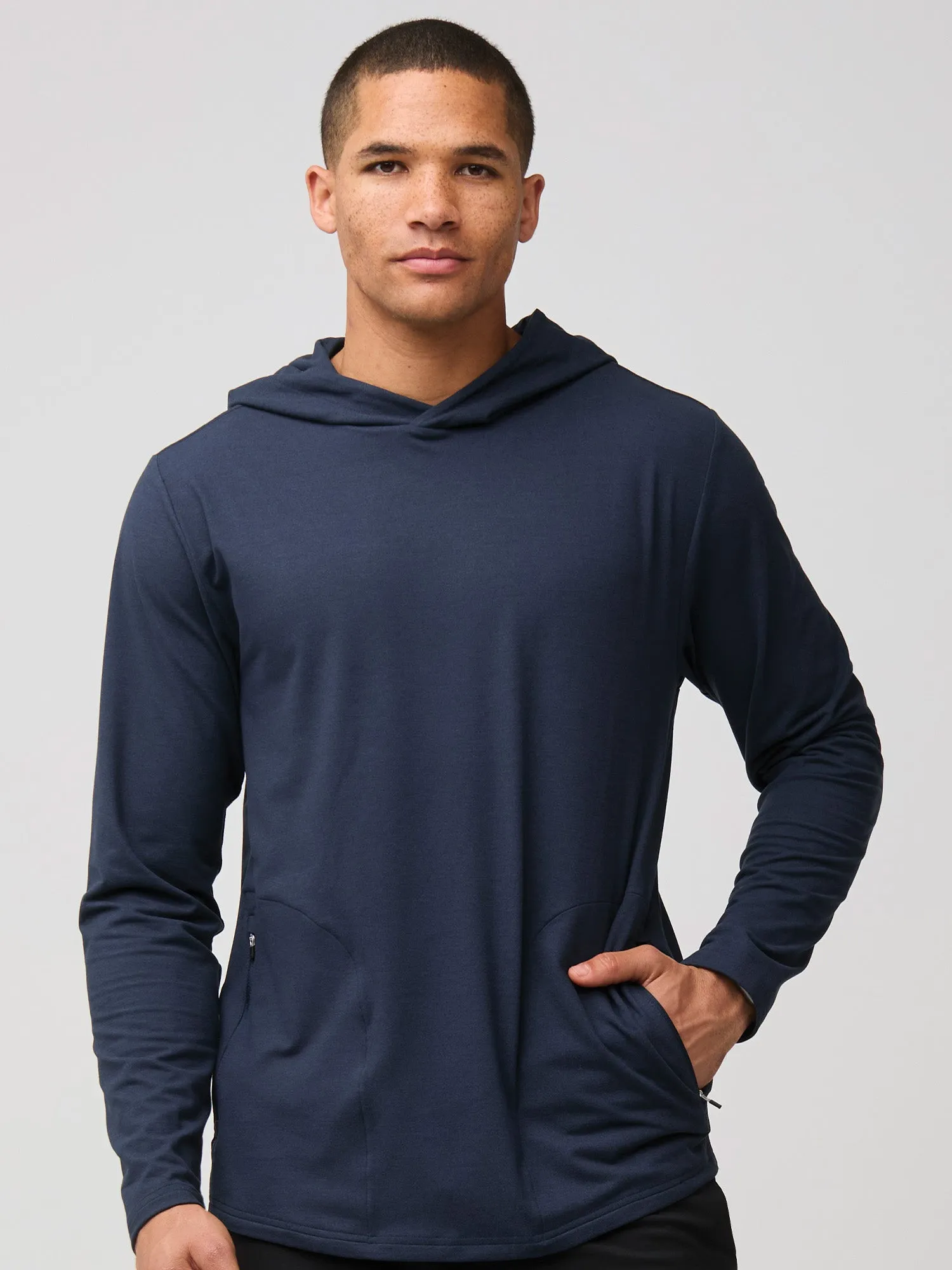 Tech Pullover Hoodie Black   Navy 2-Pack