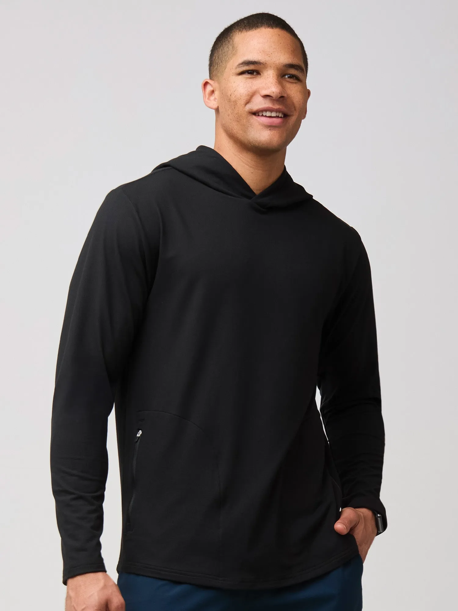 Tech Pullover Hoodie Black   Navy 2-Pack