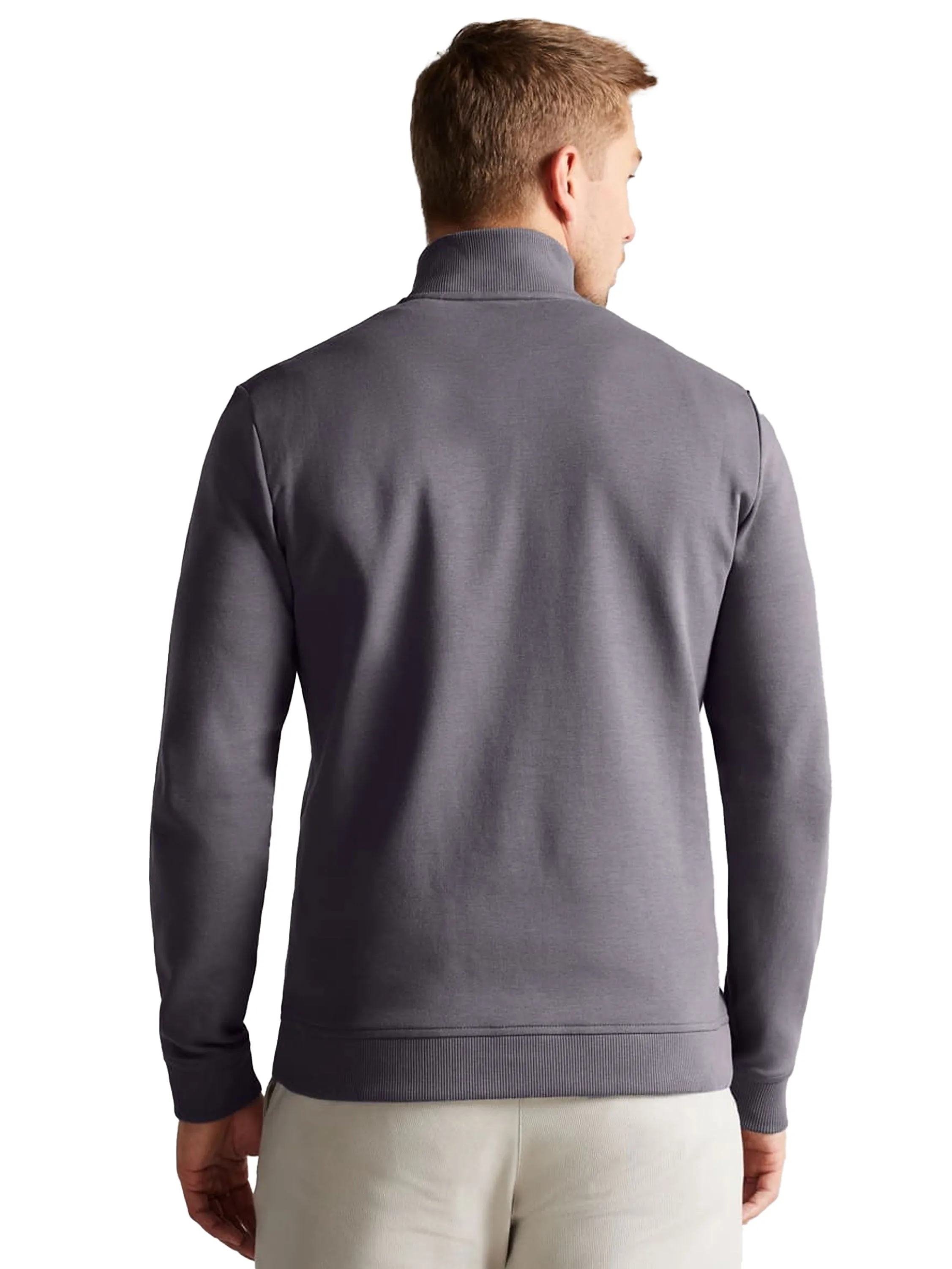 Ted Baker | Mens Half Zip Funnel Neck Sweat - Antram