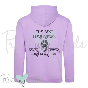 The Best Companions Dog Hoodie Canine