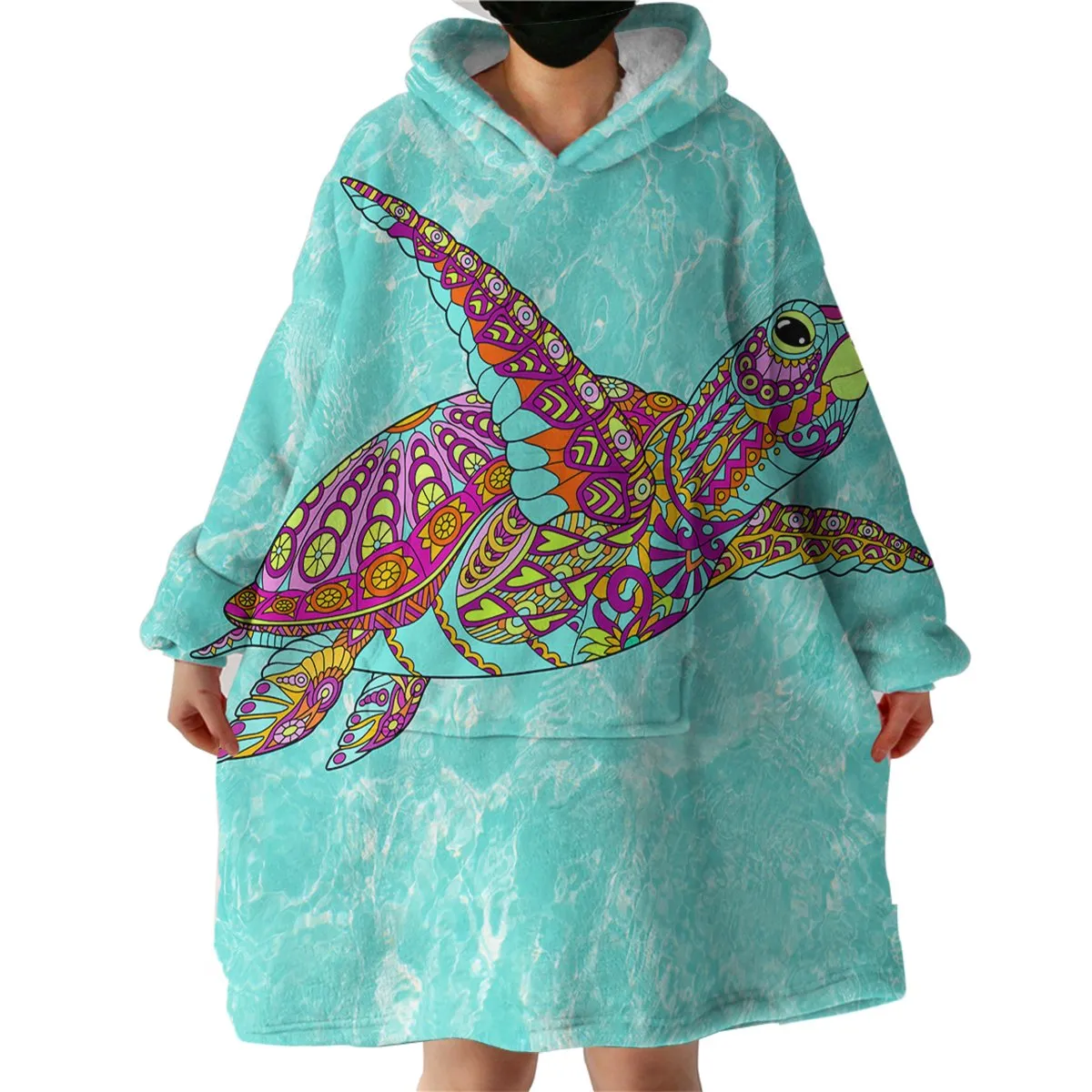 The Original Sea Turtle Spirit Wearable Blanket Hoodie