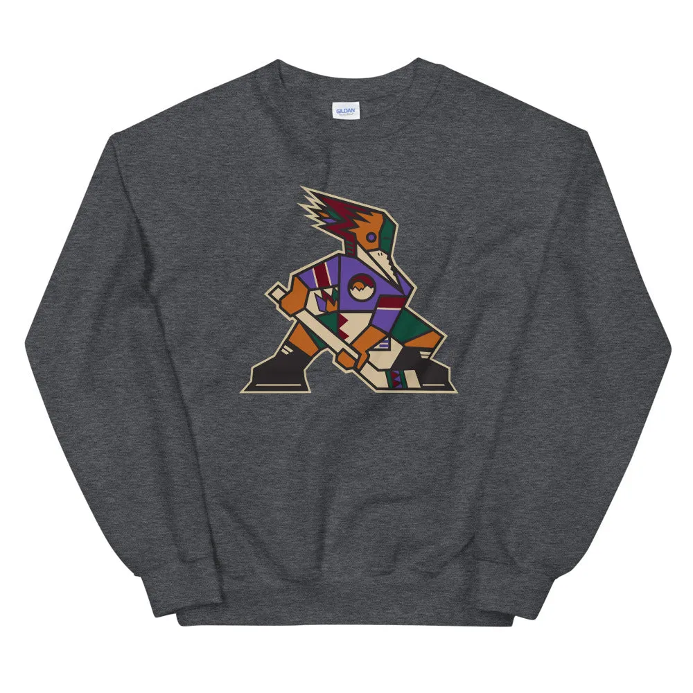 Tucson Roadrunners Adult Alternate Logo Crewneck Sweatshirt