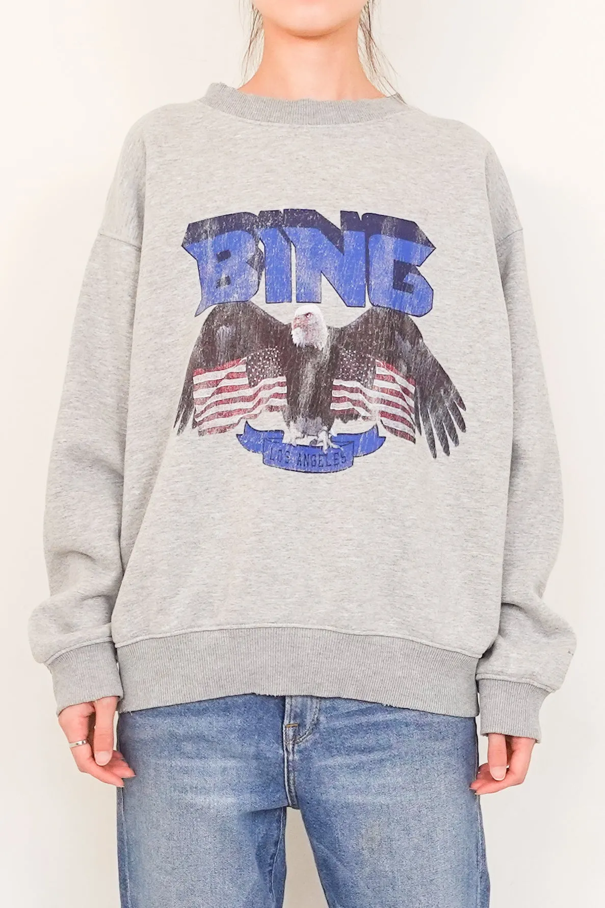 Washed american sweatshirt RRP £170