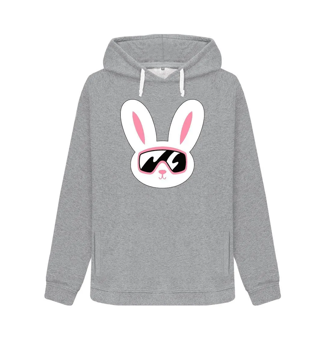 Women's Ski Bunny Organic Pullover Hoodie