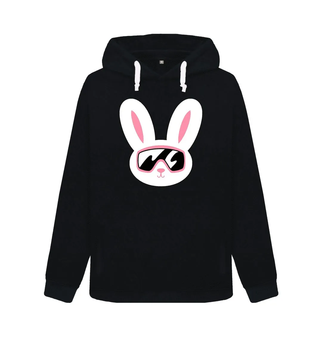 Women's Ski Bunny Organic Pullover Hoodie