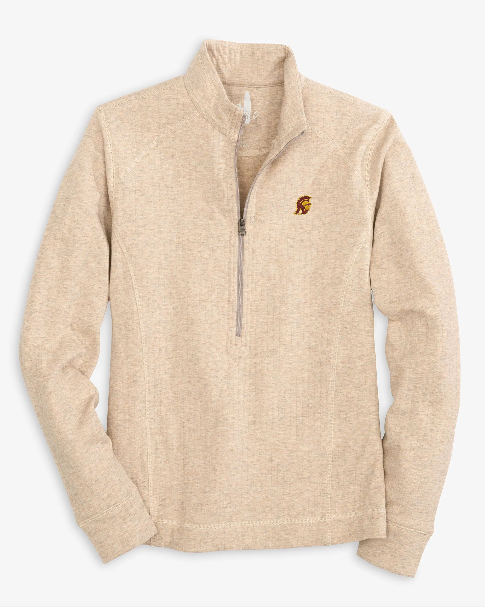 Women's Southern California Kennedy 1/4 Zip Pullover - Trojan Logo