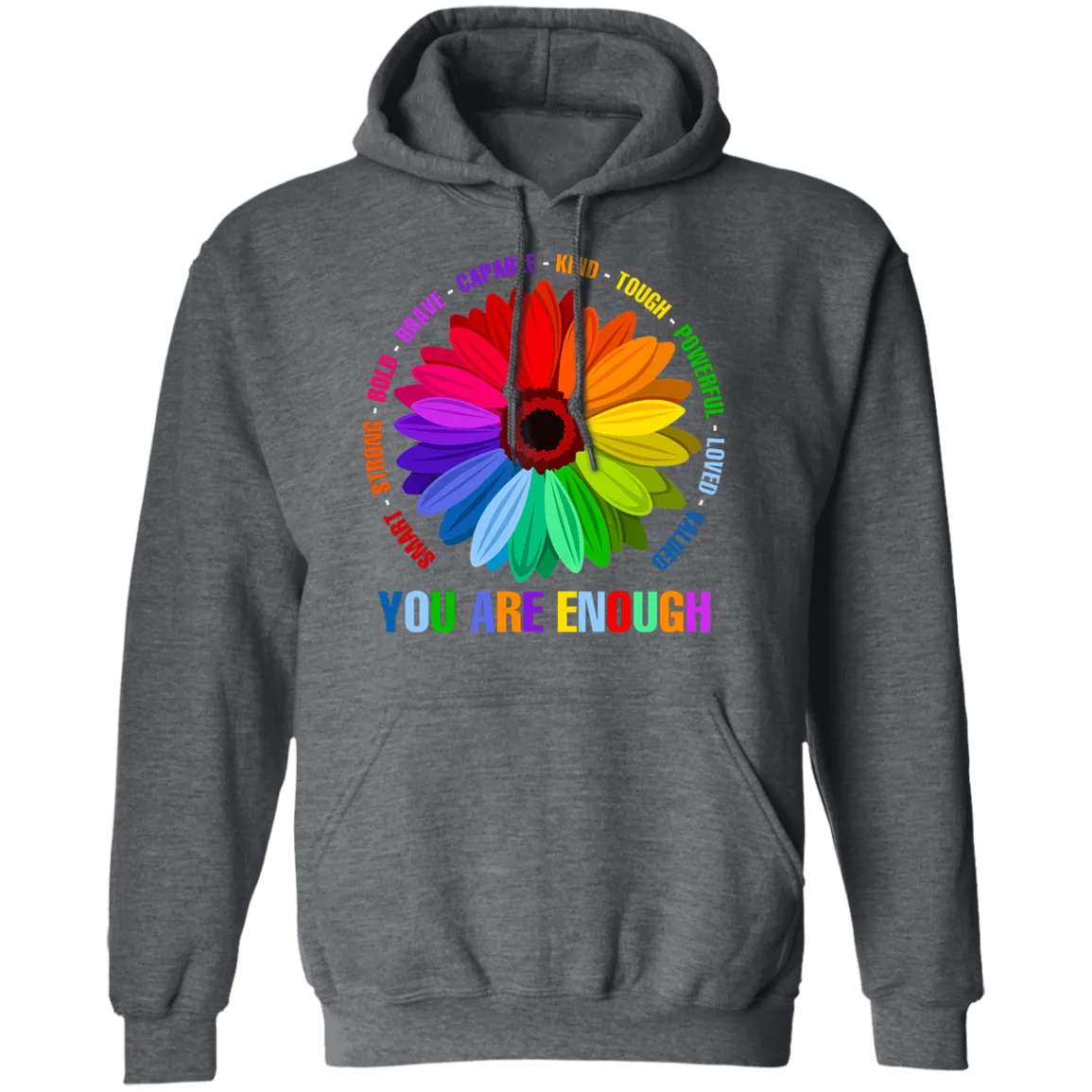 You are enough Pullover Hoodie