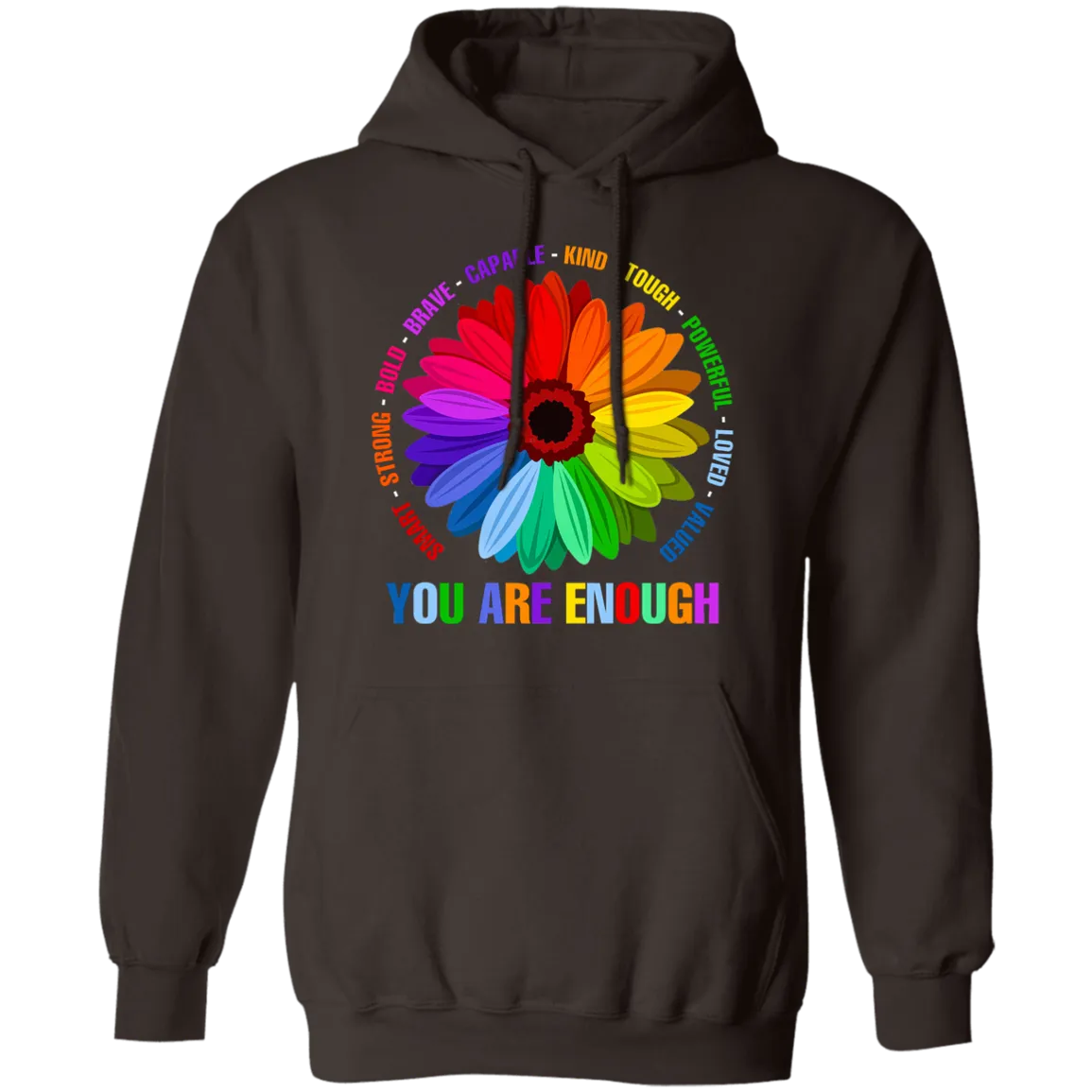 You are enough Pullover Hoodie