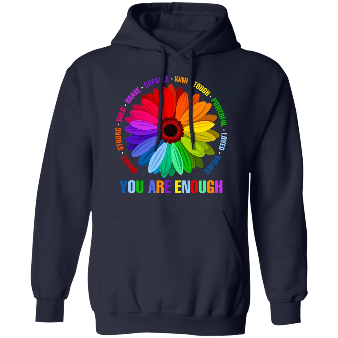 You are enough Pullover Hoodie